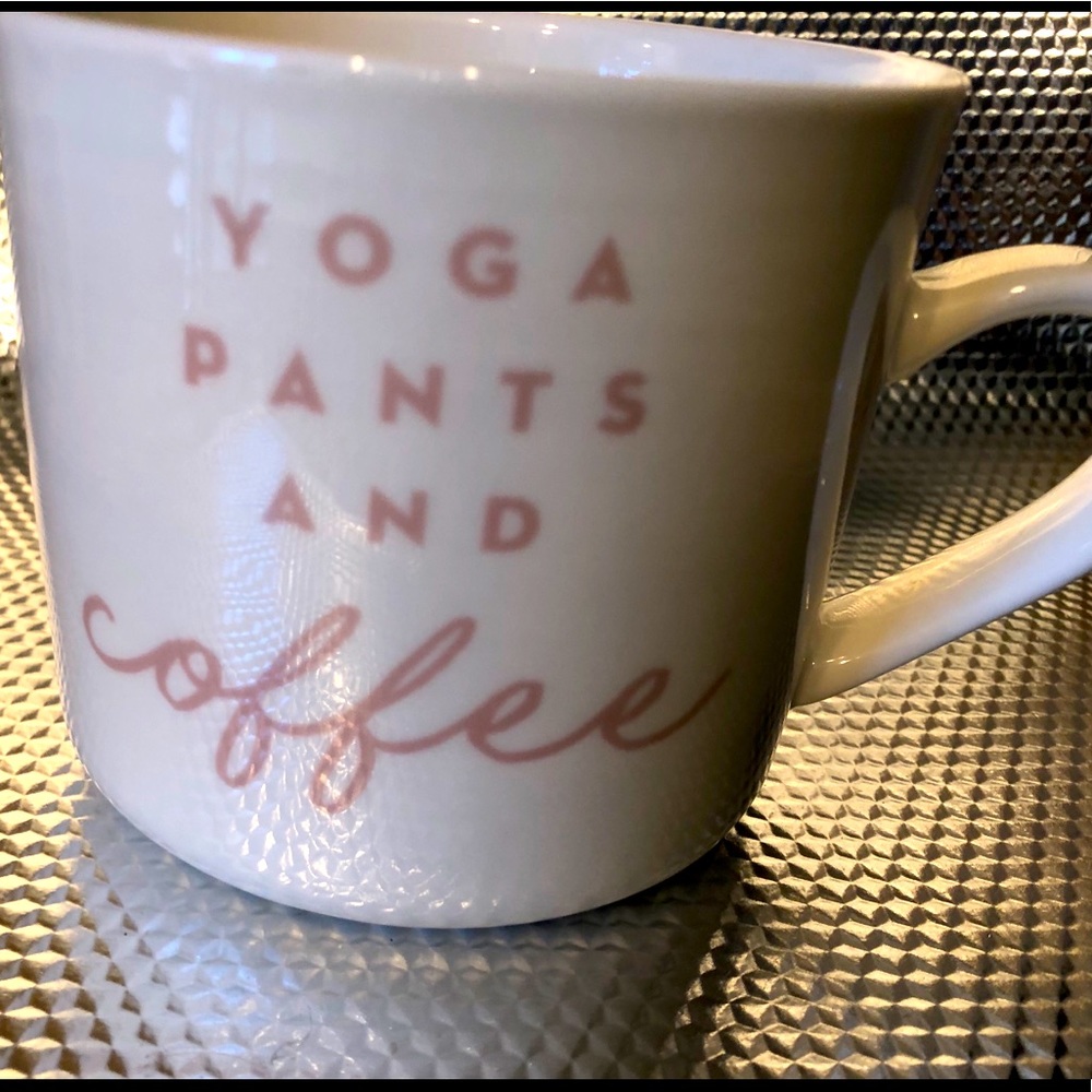 YOGA PANTS AND COFFEE MUG !